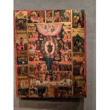 Christ the Judge and Dodekaorton Icon